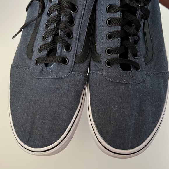 Men's Van's OrthoLite shoe size 12 blue/demim - Picture 8 of 9
